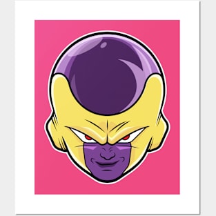 Gold Freeza Posters and Art